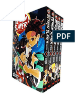 Demon Slayer: Kimetsu No Yaiba Vol-1-5 Books Collection Set