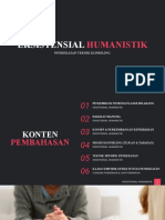 (PPT Kelompok 3) Eksistensial Humanistik