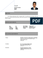 IT Sales Executive Resume