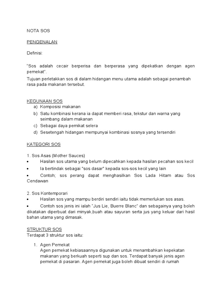 SOS | PDF