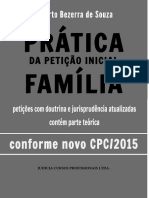 Ebook Pratica Peticao Inicial - Familia - Novo CPC 2015 - Alberto Bezerra