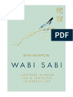 Wabi Sabi: Japanese Wisdom For A Perfectly Imperfect Life - Beth Kempton