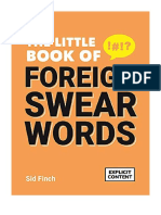 The Little Book of Foreign Swear Words - Slang & Dialect Humour