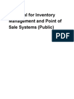 Proposal For Inventory Management and Point of Sale Systems (Public)