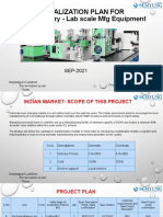 Localization Plan For Li-Ion Battery - Lab Scale MFG Equipment