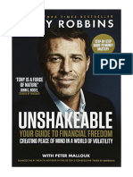 Unshakeable: Your Guide To Financial Freedom - Tony Robbins