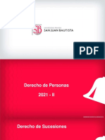 Derecho de Personas. Tema 1