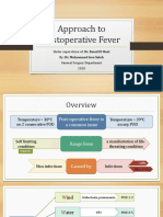 Approach To Postoperative Fever