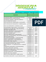 Medicamentos Orales, Suspension, E Inalados (Nacionalizados)