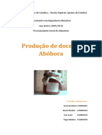 Processamento Doce Abóbora