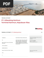 PT. Oiltanking Karimun Terminal Karimun, Kepulauan Riau