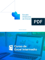Brochure - Excel Intermedio
