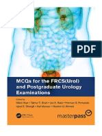 MCQs For The FRCS (Urol) and Postgraduate Urology Examinations - Manit Arya