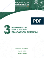 Herramientas Tic - para El Area de - Educación Musical