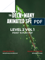 Animated Spells: Level 2 Vol 1