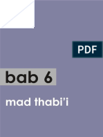 BAB 6 Mad Thabi'i