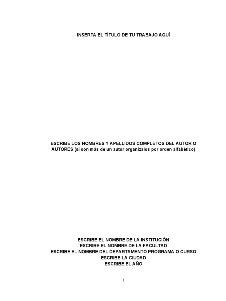 Formato Normas ICONTEC. | PDF