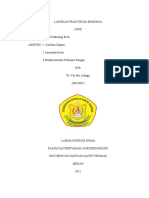 Laporan Praktikum Biokimia Lipid