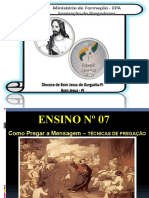 Formação de Pregadores - Ensino Nº 07