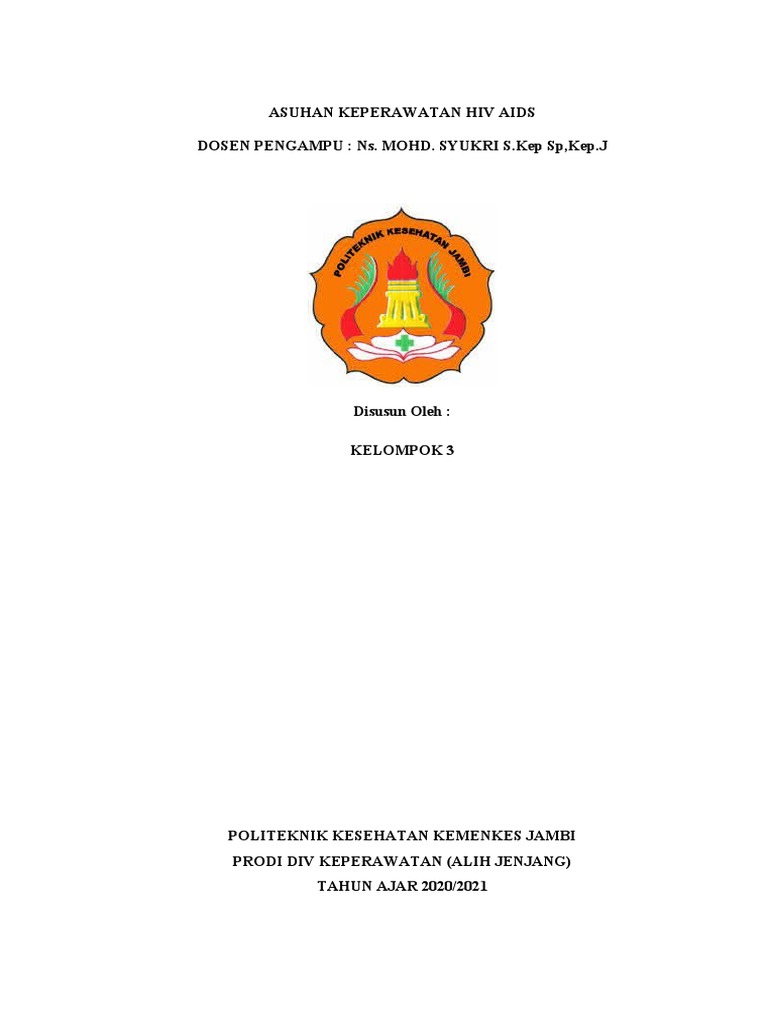 Askep Hiv Aids Kelompok 3 | PDF