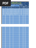 Asset Inventory Management Template