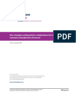 Non-Clozapine Antipsychotic Combinations For Treatment Resistantschizophrenia (Protociol) 2017