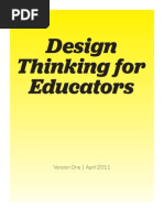 Design Thinking For Teachers