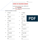 4to - Parte 5 - Ecuaciones de Segundo Grado