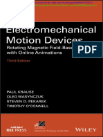 Sample For Electromechanical Motion Device 3rd Edition by Krause & Wasynczuk