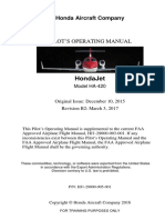 Honda HA420 HondaJet Pilot Operating Manual