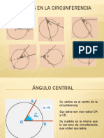 Angulos en La Circunferencia