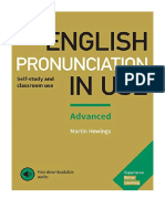 English Pronunciation in Use Advanced Book With Answers and Downloadable Audio - Martin Hewings
