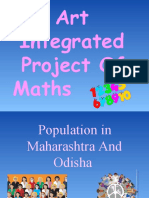 Art Integrated Project of Maths, Grp.1, 9th D