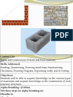 BC PPT II 3 Masonry