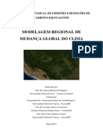 Modelagem Regional de Mudanca Global Do Clima