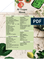 Al Toque Menu General