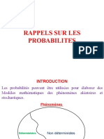 Chapitre 2 Rappels Sur Les Probabilites