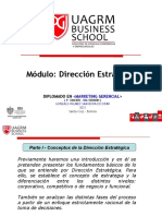 Presentación Materia - Dirección Estratégica