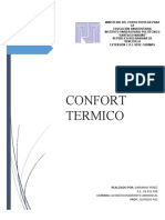 Confort Termico