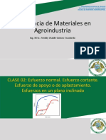 S3 - Resistencia de Materiales. Esfuerzo