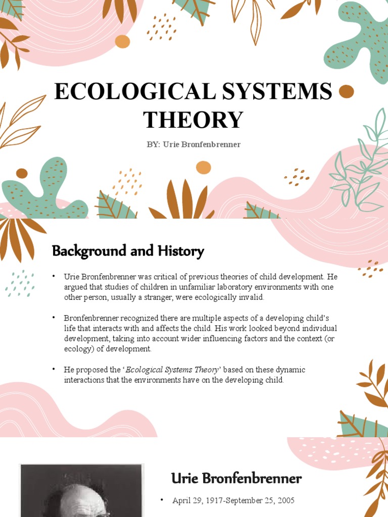 Ecological Systems Theory FINAL | PDF | Ecology | Ecosystem