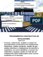 Procedimientos de Construcción de Obras Civiles ALDAIR HUAMAÑAHUI CERVANTES