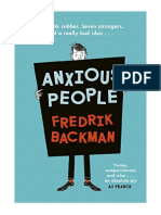Anxious People: The No. 1 New York Times Bestseller From The Author of A Man Called Ove - Fredrik Backman
