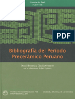 Bibliografia Del Periodo Precerámico Peruano 2