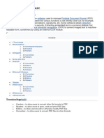 List of PDF Software: Software Portable Document Format Redaction Optical Character Recognition
