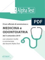 Test Medicina-Odontoiatria risolto e commentato 2019(2)