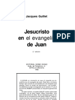 031 Jesucristo en El Evangelio de Juan - Jacques Guillet