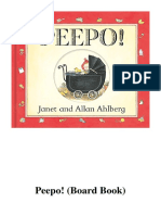 Peepo! (Board Book) - Allan Ahlberg