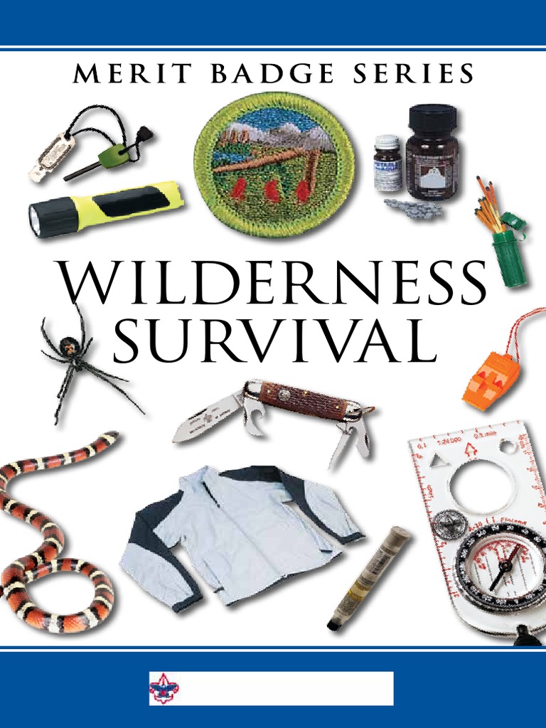 Wilderness Survival Merit Badge Pamphlet 35966 PDF Survival Skills