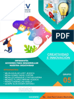 Infografía Grupo 05 - Acciones para Desarrollar Nuestra Creatividad